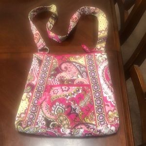 Very Berry quilted Hipster bag with 20 inch drop.